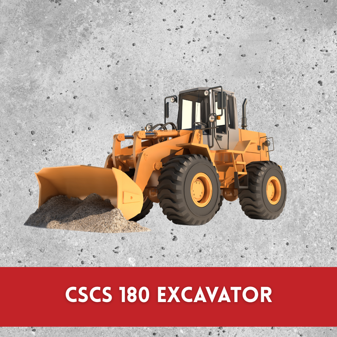 cscs 180 excavator